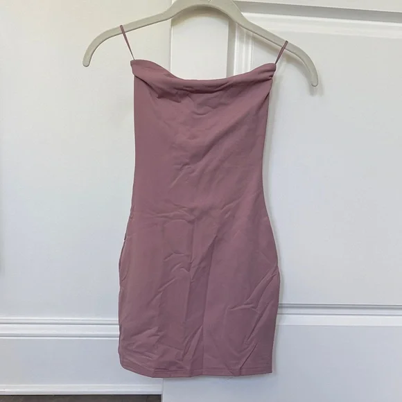 Aritzia Mauve Mini Dress - Picture 1 of 4